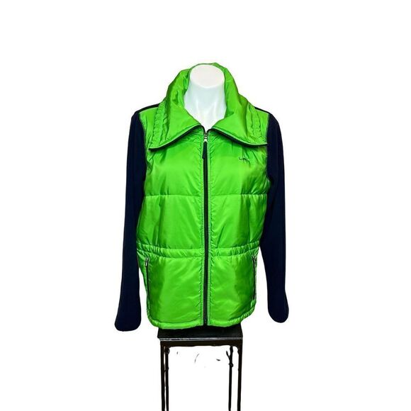 Lauren Ralph Lauren active green and blue full zip jacket size XL - Picture 1 of 16